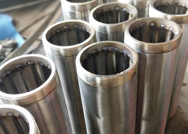 304 Stainless Steel Wire Wrapped Screen OD 68mm Corrosion Resistant