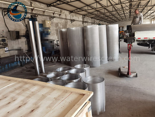 316L Reverse 1.5X2mm Continuous Slot Screen Basket