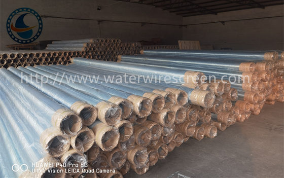 غير المغناطيسي الفولاذ المقاوم للصدأ جونسون جيدا شاشة 273mm 0.25mm فتح فتحة