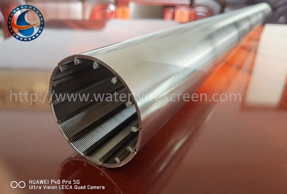 SS304 Pure OD 60mm شاشات سلك إسفين أسطواني صديقة للبيئة