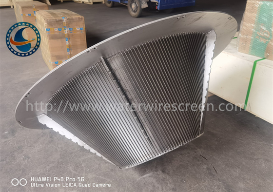 Ss304 0.25mm فتحة كيس سلكي فلتر الشاشة مع شاشة