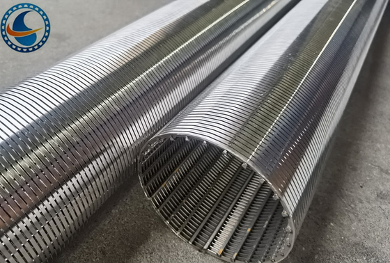 118mm Dia Ss إسفين سلك تصفية الشموع لمصافي النفط الفلكنة