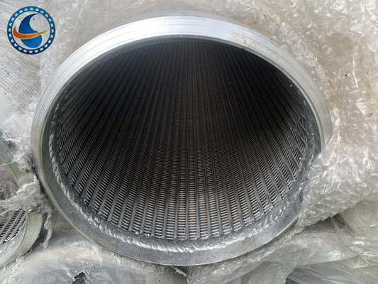 Collapse 100 Bar Water Well Screen Screen Pipe Aisi 304 لبئر عمق 300 متر