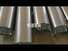 الفولاذ المقاوم للصدأ المياه جيدا أنبوب شاشة التحكم بالرمل للتصفية