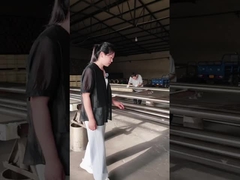 شاشة سلك إسفيني ذات فتحات مستمرة على شكل قضيب SS 304