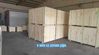 OD12-3/4 "325 مم SS 316L فتحة 40 شاشات بئر ماء