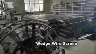 AISI 304 OD 4-1/2 بوصة شاشة سلكية إسفينية